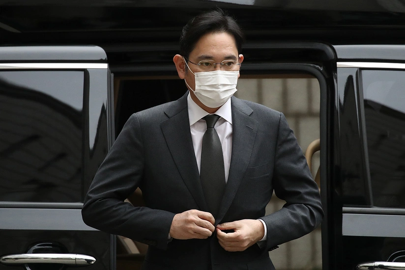 Samsung boss arrested