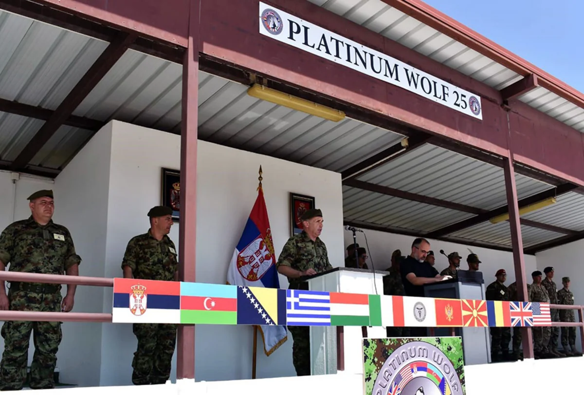 Azerbaijani servicemen participate in international exercise in Serbia