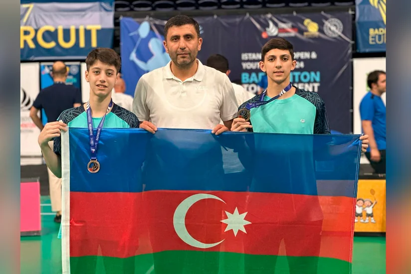 Azərbaycanın yeniyetmə badmintonçuları beynəlxalq turnirdə bürünc medal qazanıblar