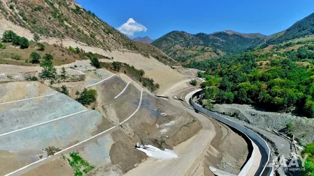 Toğanalı-Kəlbəcər-İstisu yolunun və Murovdağ tunelinin inşası davam etdirilir