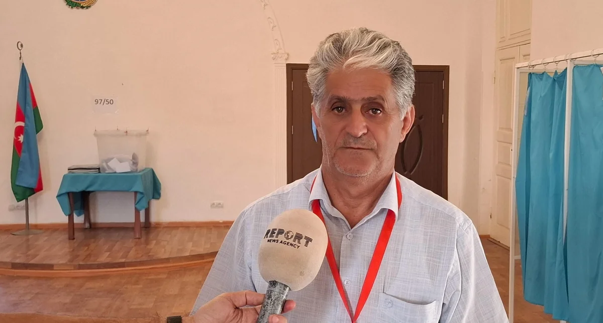 Məntəqə sədri: Ağdərə şəhəri üzrə seçicilərin 93 faizi səsvermədə iştirak edib