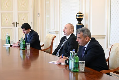 Ilham Aliyev receives delegation led by Pakistani National Assembly speaker
