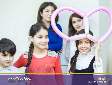 Azer Turk Bank participates in children care project