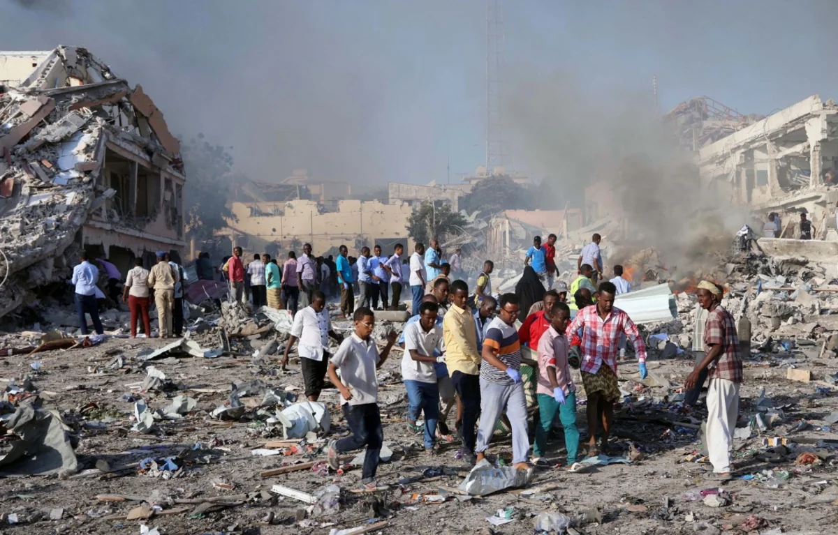 Somalidə baş vermiş güclü partlayışda ölənlərin sayı 40-a çatıb - YENİLƏNİB