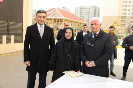 Şəhid ailələrinə, Qarabağ müharibəsi və 20 Yanvar əlillərinə 145 mənzil  təqdim edilib