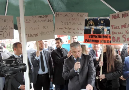 Türkiyədə Xocalı Şəhidləri Abidəsinin açılışı olub - FOTO