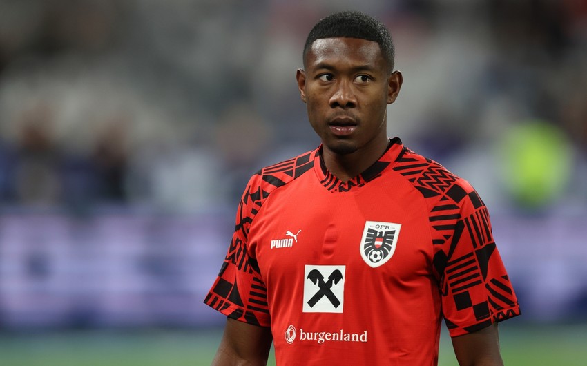 David Alaba Azərbaycan millisi ilə oyunu buraxacaq