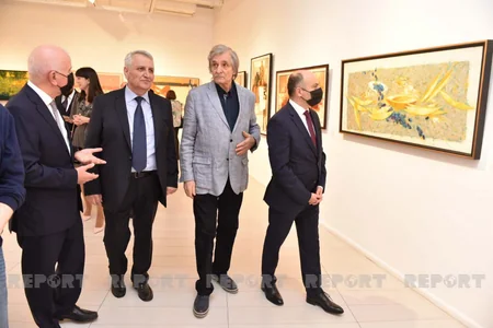 Cəlil Hüseynovun 65 illiyinə həsr olunan sərgi keçirilib