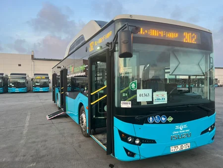 Bakıda daha 25 ədəd 12 metrlik avtobus xəttə buraxılacaq