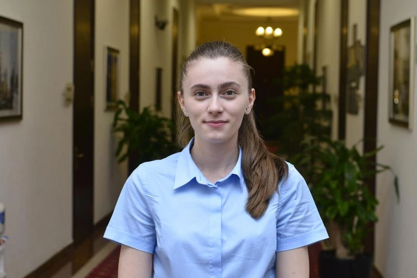 Best graduate of Baku Engineering University has chosen BHOS