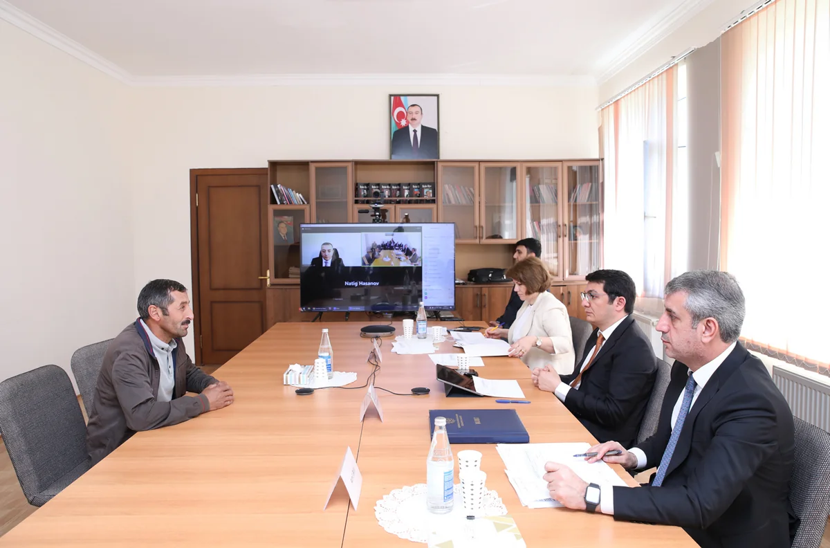 İqtisadiyyat nazirinin I müavini Lerikdə vətəndaşları qəbul edib