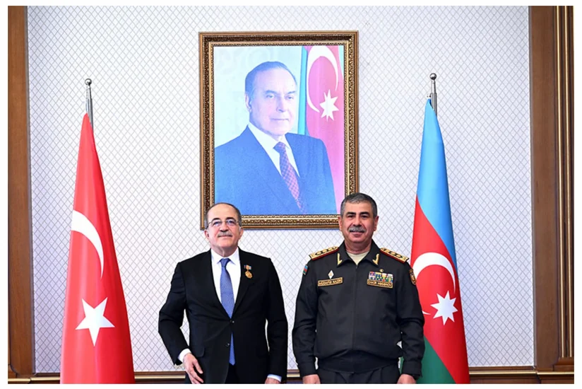  Azərbaycan Türkiyə müdafiə nazirinin müavinini medalla təltif edib