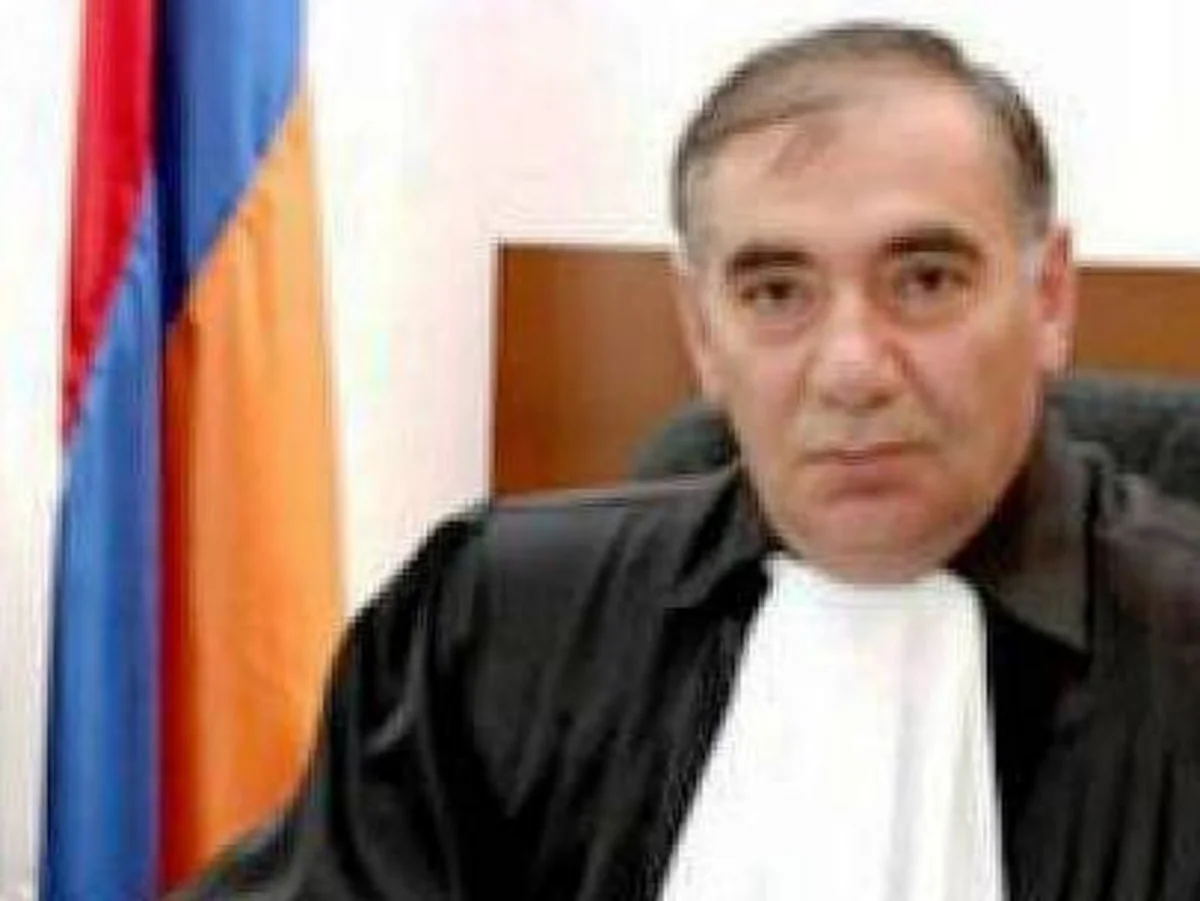 Ermənistanda məhkəmə hakimi rüşvətə görə həbs edilib