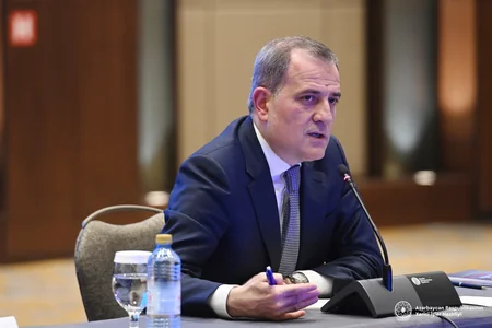 Ceyhun Bayramov II Avropa Konfransında Ermənistanın sülh prosesinə törətdiyi maneələrdən danışıb