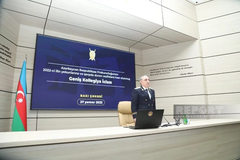 Kamran Əliyev: Ötən il prokurorluq orqanları 71,5 milyon manatdan çox ziyan ödətdirib