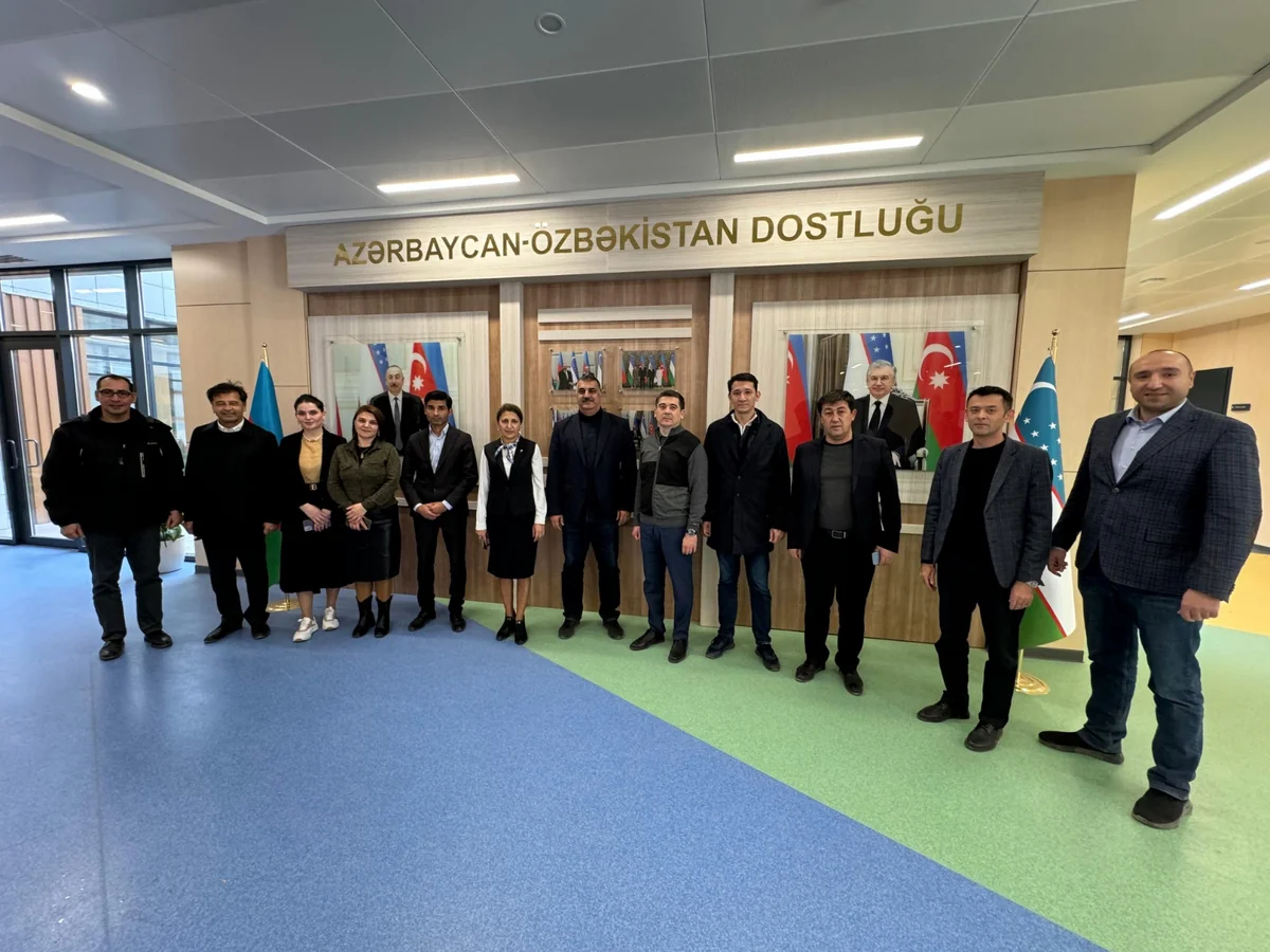Özbəkistan parlamentinin nümayəndə heyəti Füzuli şəhərinə səfər edib