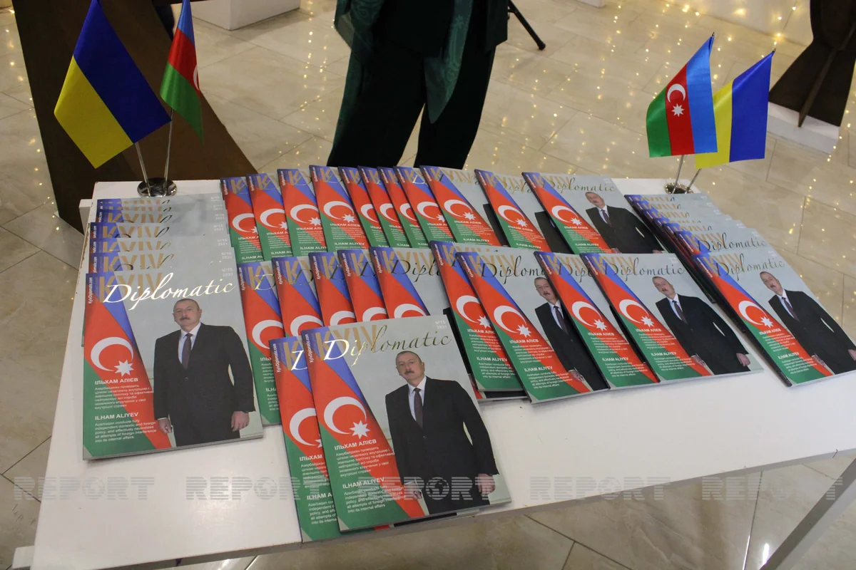 Ukraine's popular diplomatic magazine dedicates next edition to Ilham Aliyev