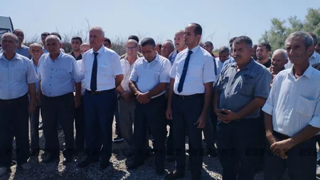Vətən müharibəsi şəhidinin xatirəsinə inşa edilən bulağın açılışı olub