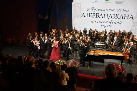 Azərbaycanın musiqi ulduzları Moskva səhnəsində çıxış edib