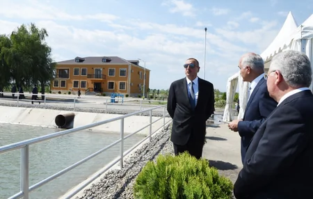 President Ilham Aliyev inaugurated Yalama Agropark