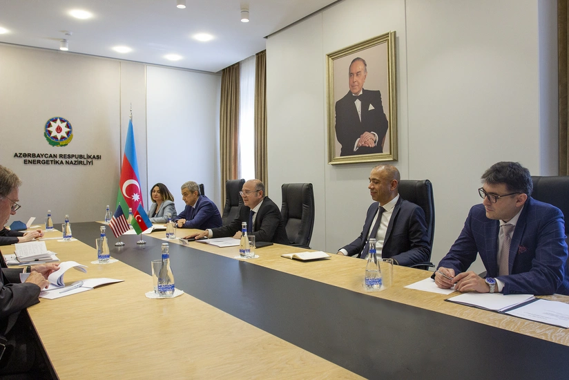 Minister of Energy of Azerbaijan meets with Deputy Assistant Secretary for Bureau of Energy Resources