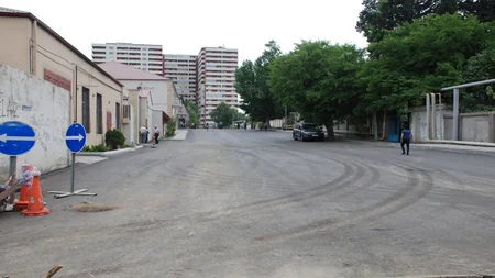 Bakıda daha iki küçənin təmiri başa çatır