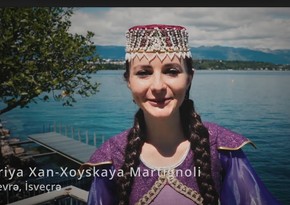 Правнучка Фатали хана Хойского поздравила азербайджанский народ