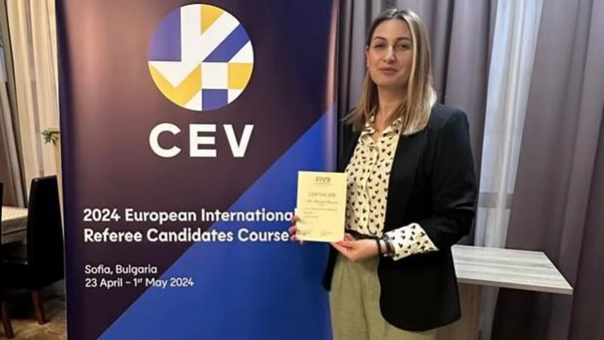 Azərbaycanın voleybol hakimi beynəlxalq kursda iştirak edib