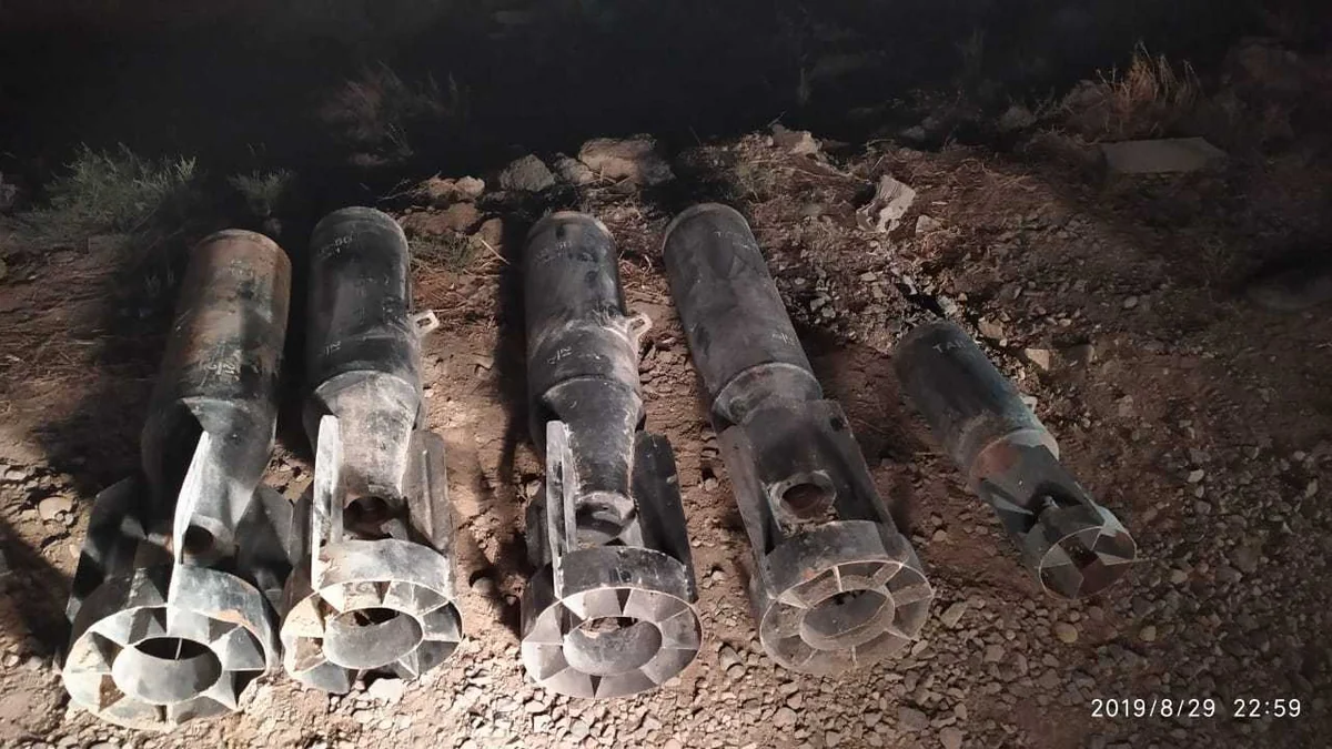 Muşfiqabad qəsəbəsində 5 ədəd aviobomba aşkar olunub