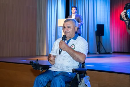 Dünya və Avropa çempionatlarına yola düşəcək paralimpiyaçılarla görüş keçirilib