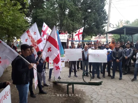 Gürcüstanda Azərbaycana növbəti dəstək aksiyası keçirilib