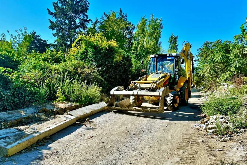 Bakının Cavanşir küçəsi təmir edilir
