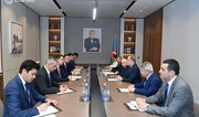 Jeyhun Bayramov discusses regional issues with Uzbekistan's deputy FM