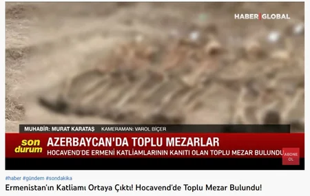 Dünya mətbuatı Edillidə aşkarlanan kütləvi məzarlıqla bağlı geniş məlumat yayıb