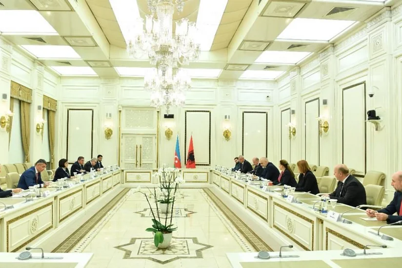 Sahibə Qafarova Albaniyanın Baş naziri ilə görüşüb