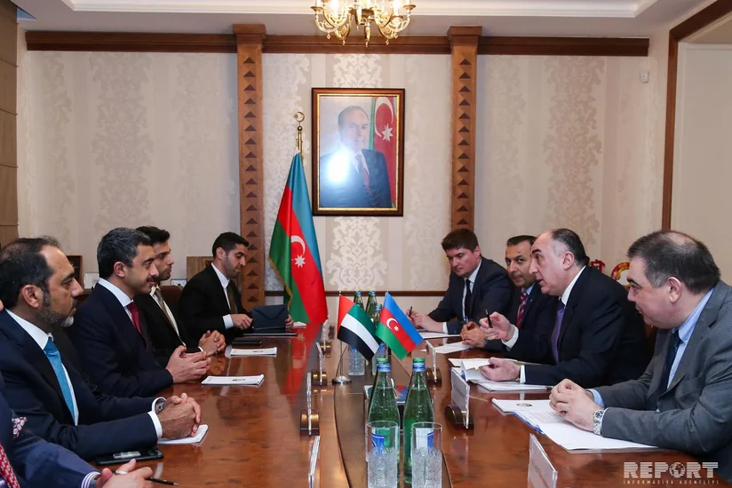 Azərbaycan və BƏƏ XİN başçıları arasında görüş keçirilib