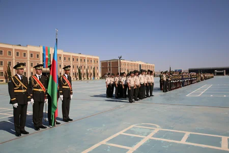 Gənc əsgərlərin andiçmə mərasimi keçirilib