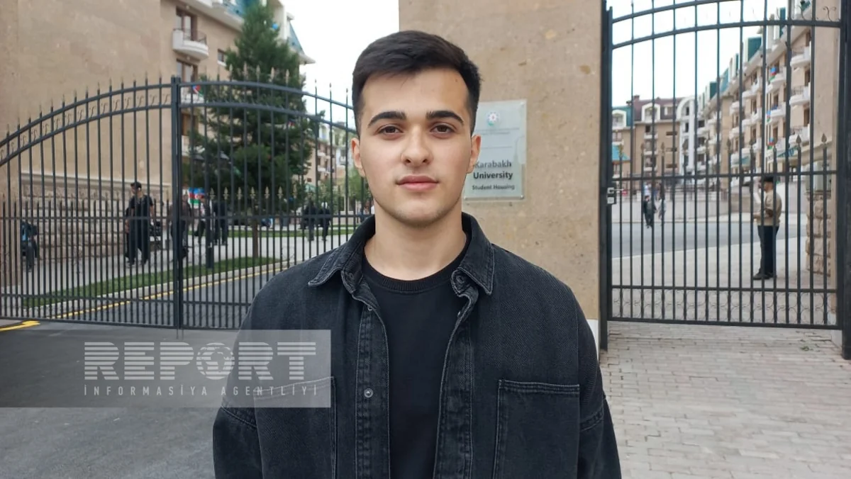 Qarabağ Universitetinin tələbəsi: İnanıram ki, bura gələcək karyeramda mühüm rol oynayacaq