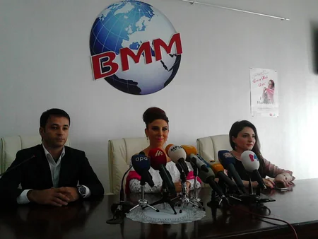 Xalq artisti Fidan Hacıyeva mətbuat konfransı keçirib