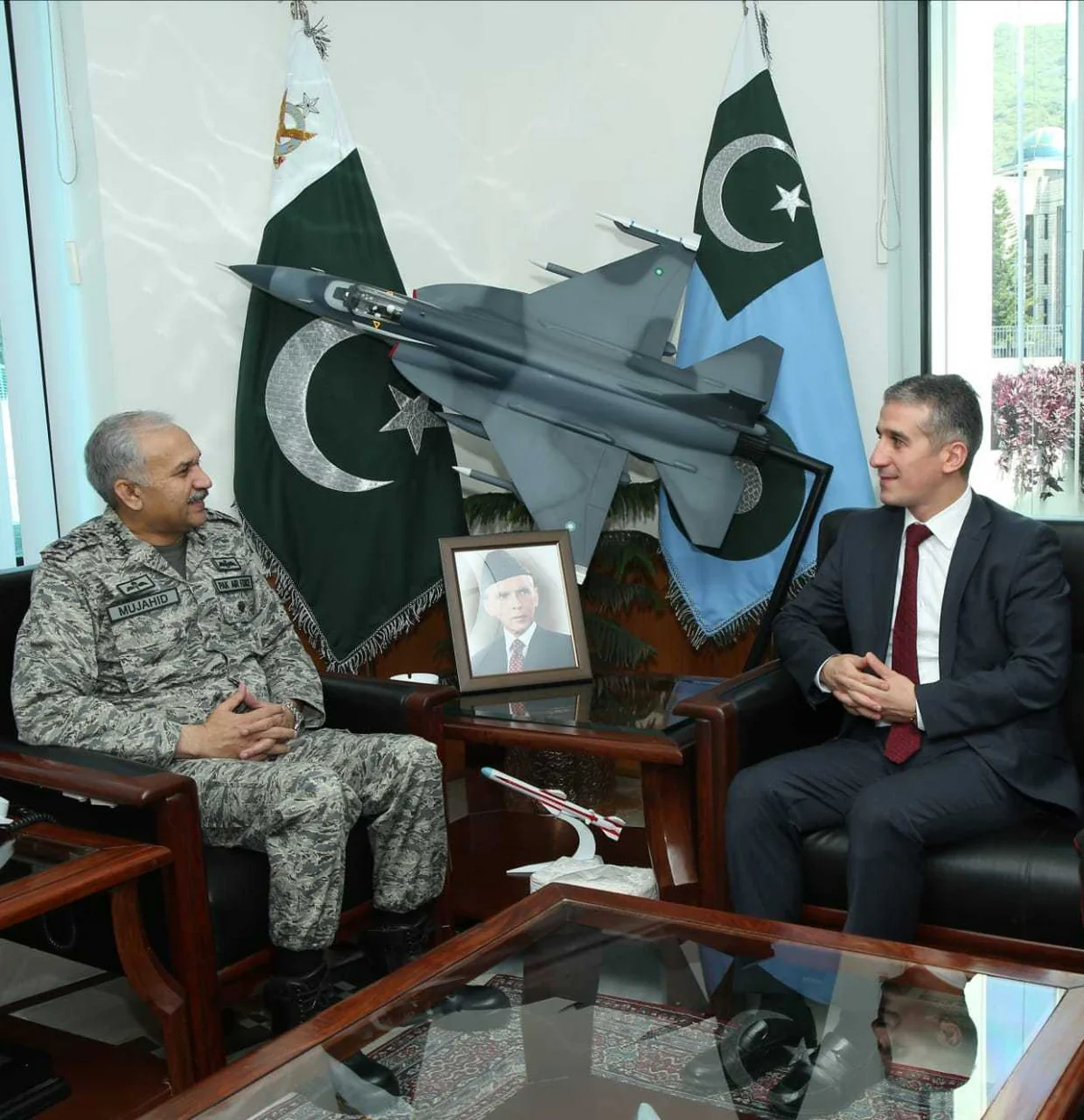 New Commander of Pakistan Air Forces: Exchange of experience with Azerbaijan will continue
