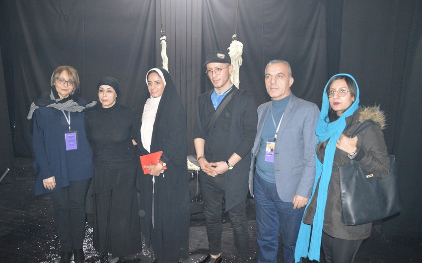 Gənc Tamaşaçılar Teatrı İranda “Cəza” təkadamlıq dramını nümayiş etdirib