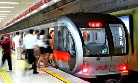 The first unmanned subway line put into service in Beijing