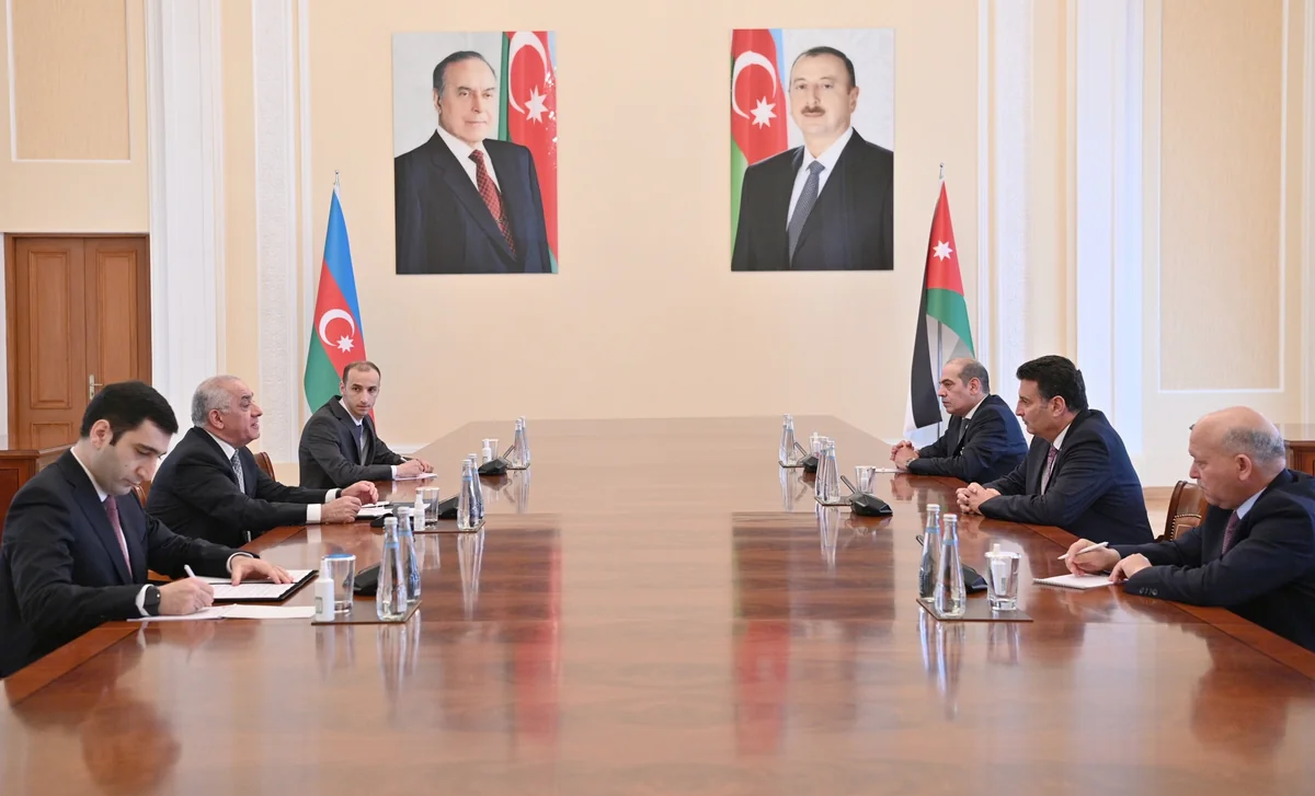 Azərbaycanın Baş naziri İordaniya parlamentinin Nümayəndələr Palatasının sədri ilə görüşüb