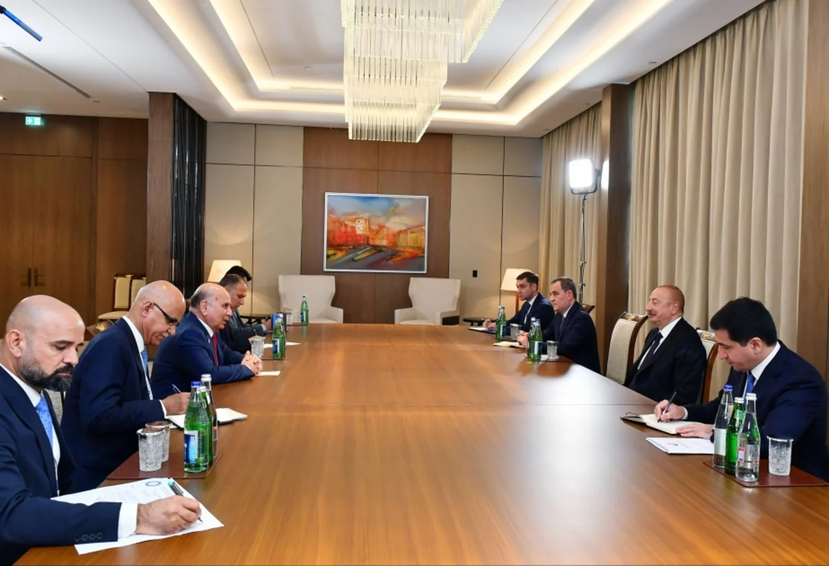 Prezident İlham Əliyev İraqın Baş nazirinin müavinini qəbul edib - YENİLƏNİB