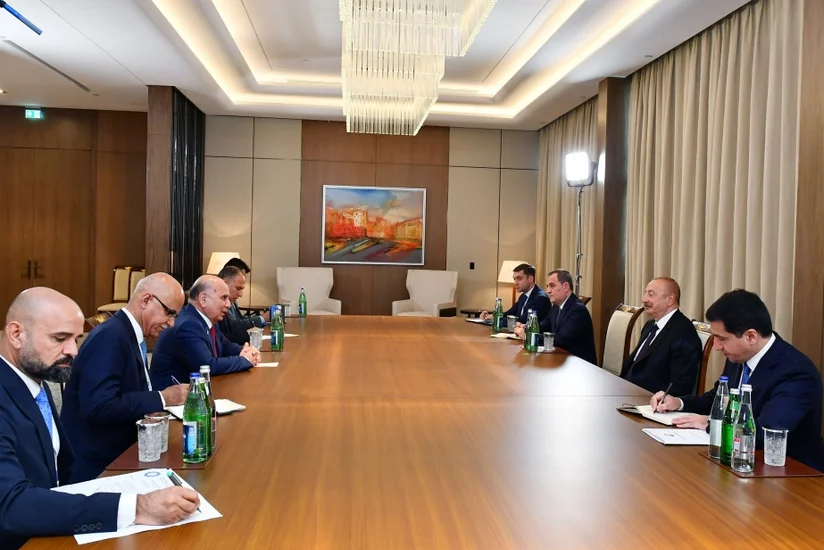 Президент Ильхам Алиев принял заместителя премьер-министра Ирака