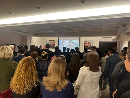 National Leader Heydar Aliyev’s 102nd anniversary celebrated in Tehran