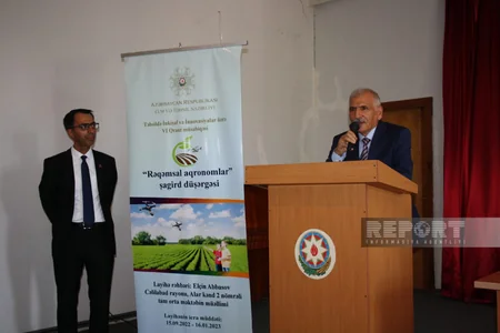 Cəlilabadda Rəqəmsal aqronomlar şagird düşərgəsi layihəsinin açılış mərasimi keçirilib