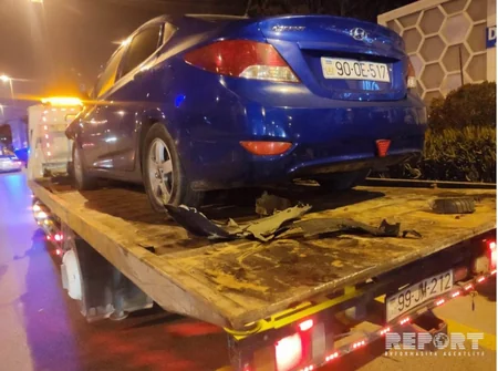 Bakıda zəncirvari yol qəzası olub - FOTO - VİDEO