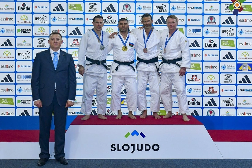 Azərbaycanın üç veteran cüdoçusu Avropa çempionu olub