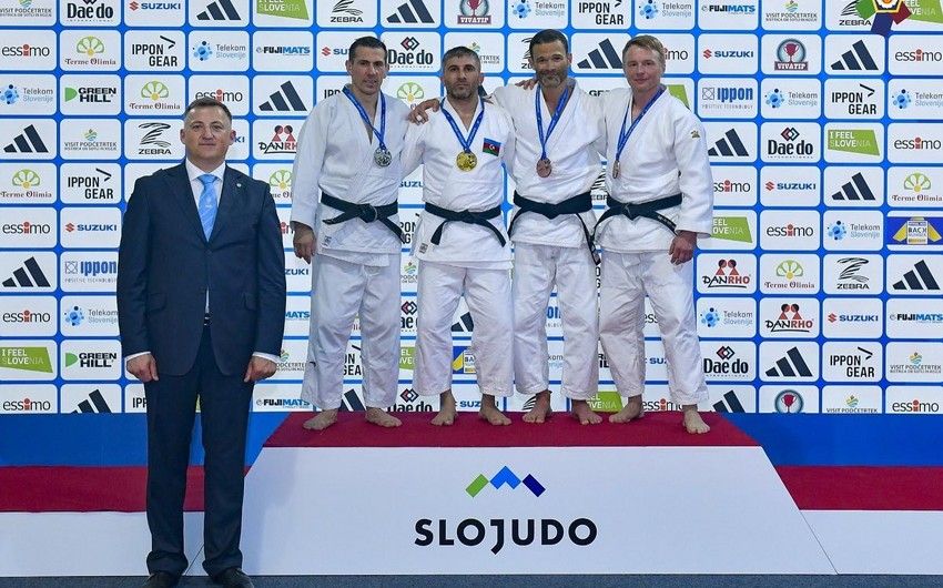Azərbaycanın üç veteran cüdoçusu Avropa çempionu olub